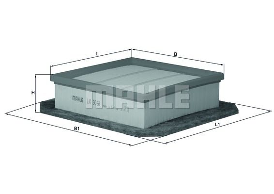 WILMINK GROUP Воздушный фильтр WG1216394